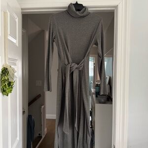 Lauren Ralph Lauren Charcoal Knit Top